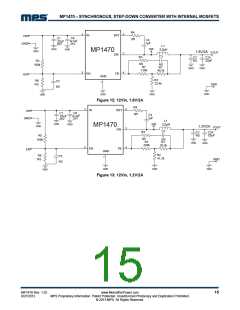 浏览型号MP1470GJ的Datasheet PDF文件第15页