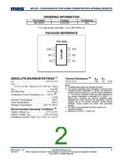 浏览型号MP1470GJ的Datasheet PDF文件第2页