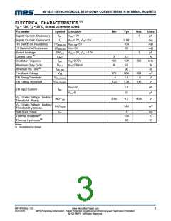 浏览型号MP1470GJ的Datasheet PDF文件第3页