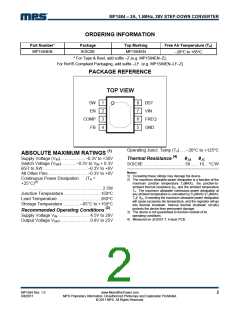 浏览型号MP1584EN的Datasheet PDF文件第2页
