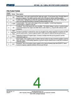 浏览型号MP1584EN的Datasheet PDF文件第4页