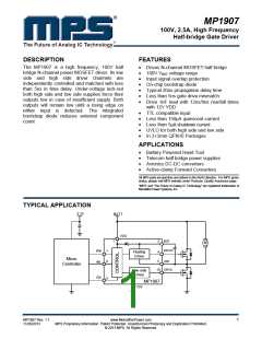 浏览型号MP1907的Datasheet PDF文件第1页