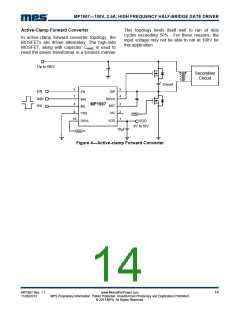 浏览型号MP1907的Datasheet PDF文件第14页