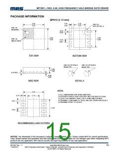 浏览型号MP1907的Datasheet PDF文件第15页