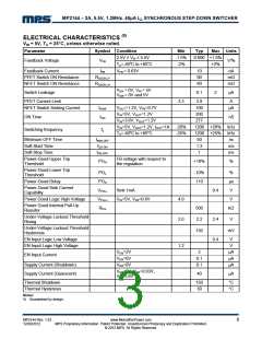 浏览型号MP2144的Datasheet PDF文件第3页