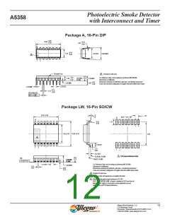 浏览型号A5358CAT的Datasheet PDF文件第12页