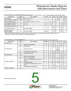 浏览型号A5358CAT的Datasheet PDF文件第5页