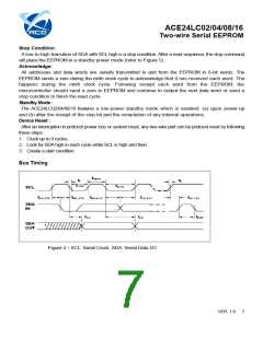 浏览型号ACE24LC02DM+UH的Datasheet PDF文件第7页