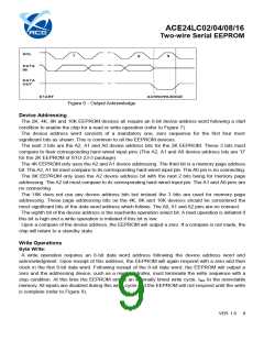 浏览型号ACE24LC02DM+UH的Datasheet PDF文件第9页