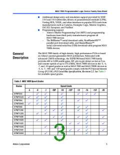 浏览型号EPM7128SQC100-15N的Datasheet PDF文件第3页