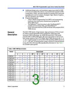 浏览型号EPM7128SLI84-10N的Datasheet PDF文件第3页