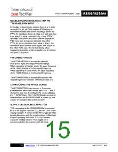 浏览型号IR3599的Datasheet PDF文件第15页