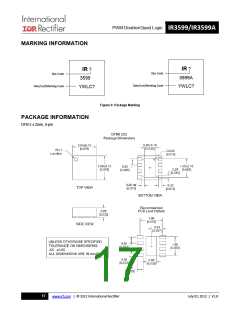 浏览型号IR3599的Datasheet PDF文件第17页