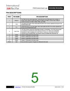 浏览型号IR3599的Datasheet PDF文件第5页