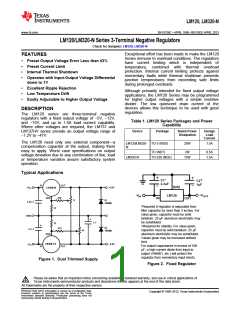 浏览型号LM320T-15的Datasheet PDF文件第1页