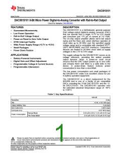 浏览型号LM7301IM5X/NOPB的Datasheet PDF文件第1页