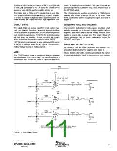 浏览型号OPA3355UA的Datasheet PDF文件第11页