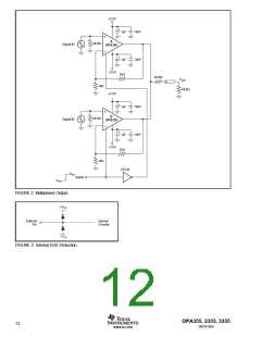 浏览型号OPA3355UA的Datasheet PDF文件第12页