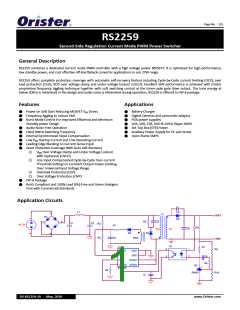 浏览型号RS2259的Datasheet PDF文件第1页