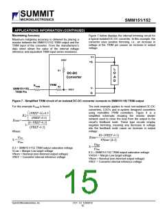 浏览型号SMM151_10的Datasheet PDF文件第15页