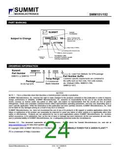 浏览型号SMM151_10的Datasheet PDF文件第24页