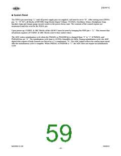浏览型号AK4675的Datasheet PDF文件第59页