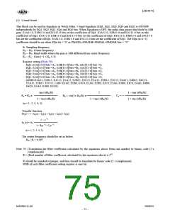 浏览型号AK4675的Datasheet PDF文件第75页