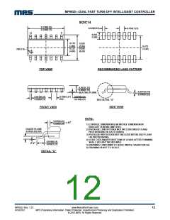 浏览型号MP6922的Datasheet PDF文件第12页