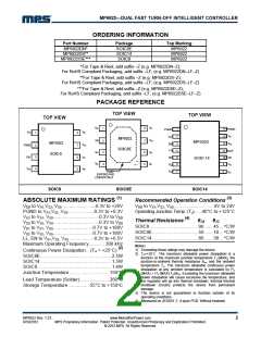 浏览型号MP6922的Datasheet PDF文件第2页