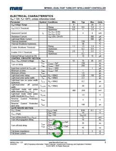 浏览型号MP6922的Datasheet PDF文件第3页