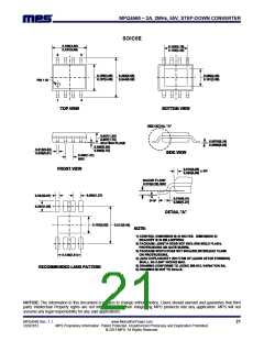 浏览型号MPQ4560的Datasheet PDF文件第21页