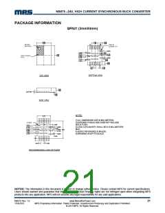 浏览型号NB675的Datasheet PDF文件第21页