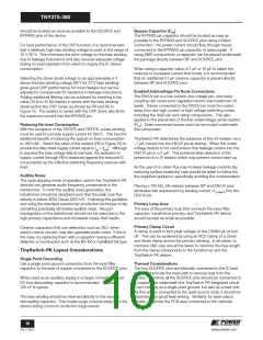 浏览型号TNY375P的Datasheet PDF文件第10页