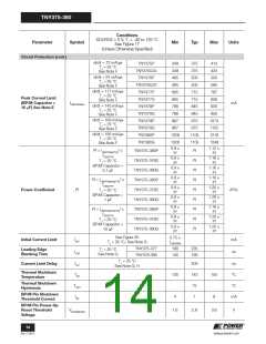 浏览型号TNY375P的Datasheet PDF文件第14页