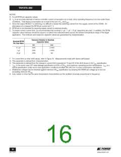 浏览型号TNY375P的Datasheet PDF文件第16页