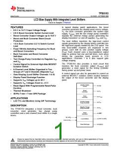 浏览型号TPS65163的Datasheet PDF文件第1页