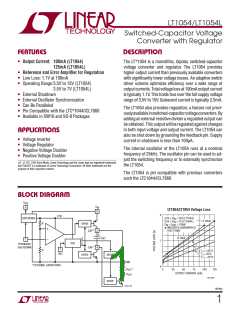 浏览型号1054的Datasheet PDF文件第1页