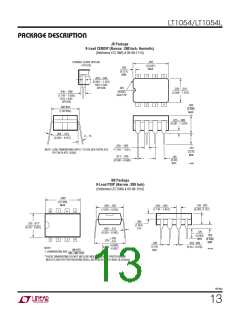 浏览型号1054的Datasheet PDF文件第13页