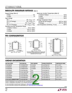 浏览型号1054的Datasheet PDF文件第2页
