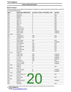 浏览型号ADNS-8020的Datasheet PDF文件第20页