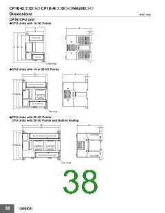 浏览型号CP1E-NA20DR-A的Datasheet PDF文件第38页