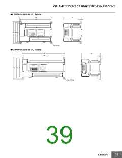 浏览型号CP1E-NA20DR-A的Datasheet PDF文件第39页