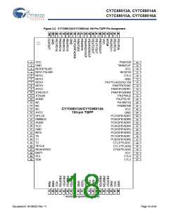 浏览型号CY7C68013A-56BAXCT的Datasheet PDF文件第18页