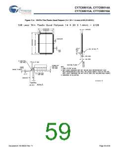浏览型号CY7C68013A-56BAXCT的Datasheet PDF文件第59页