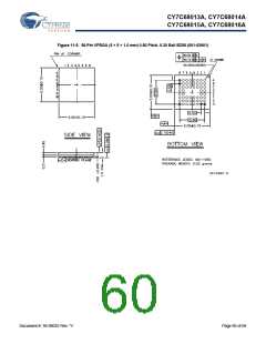 浏览型号CY7C68013A-56BAXCT的Datasheet PDF文件第60页