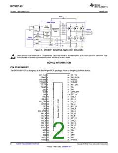 浏览型号DRV8301-Q1的Datasheet PDF文件第2页