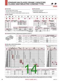 浏览型号JMK316ABJ105KA-T的Datasheet PDF文件第14页