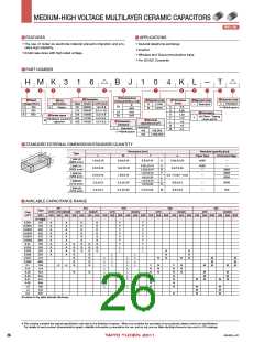 浏览型号JMK316ABJ105KA-T的Datasheet PDF文件第26页