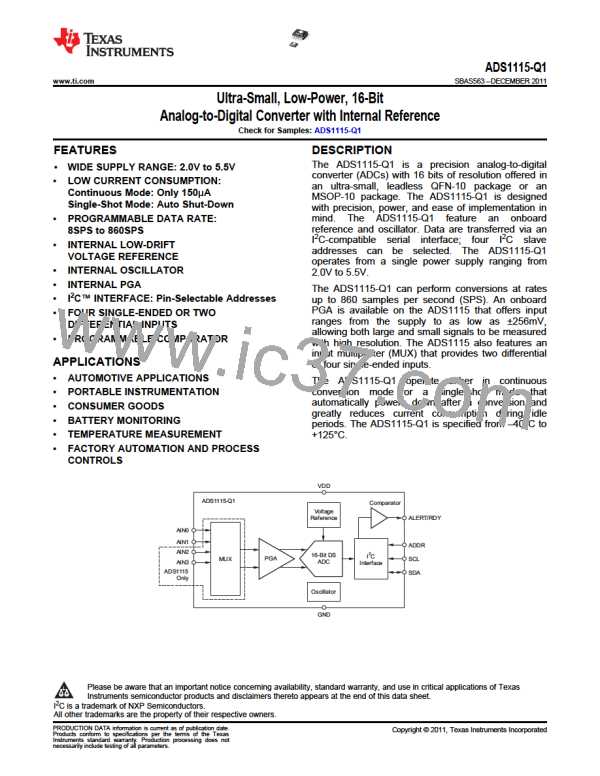 ADS1115-Q1图片预览