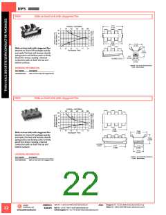 浏览型号520103B00000G的Datasheet PDF文件第22页